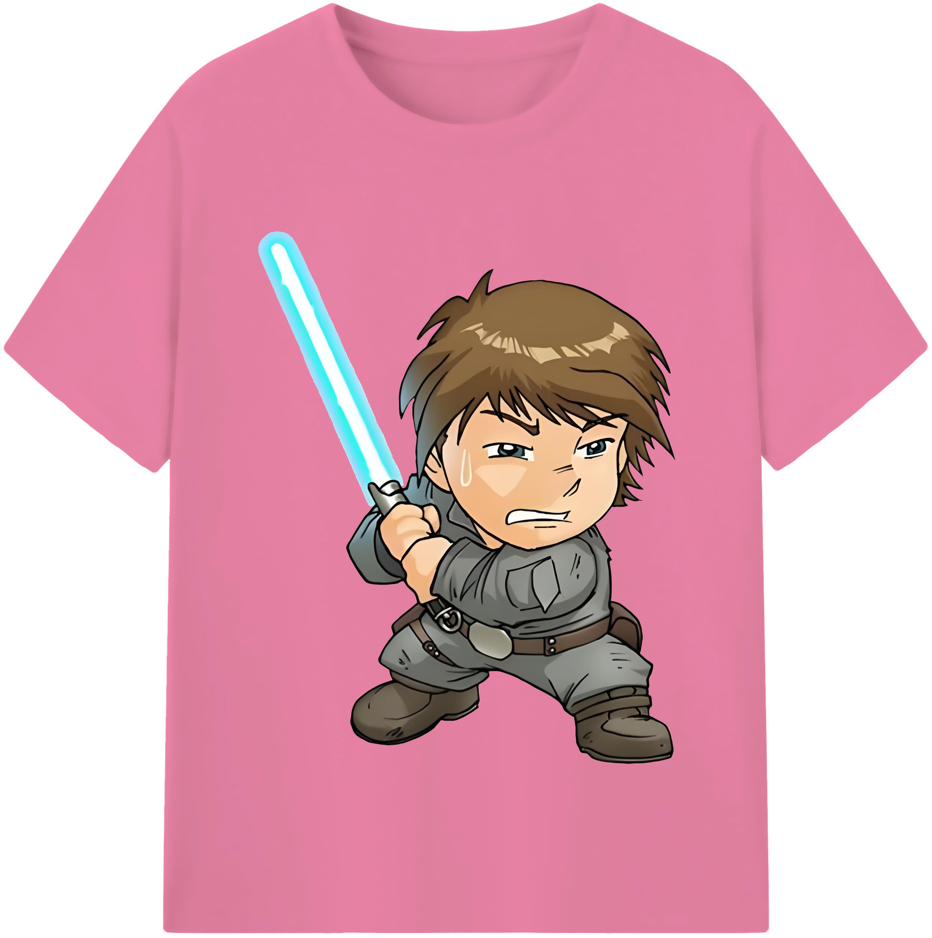 （画像用） スター・ウォーズ Star Wars 綿100％半袖Tシャツ（フロントプリント）
